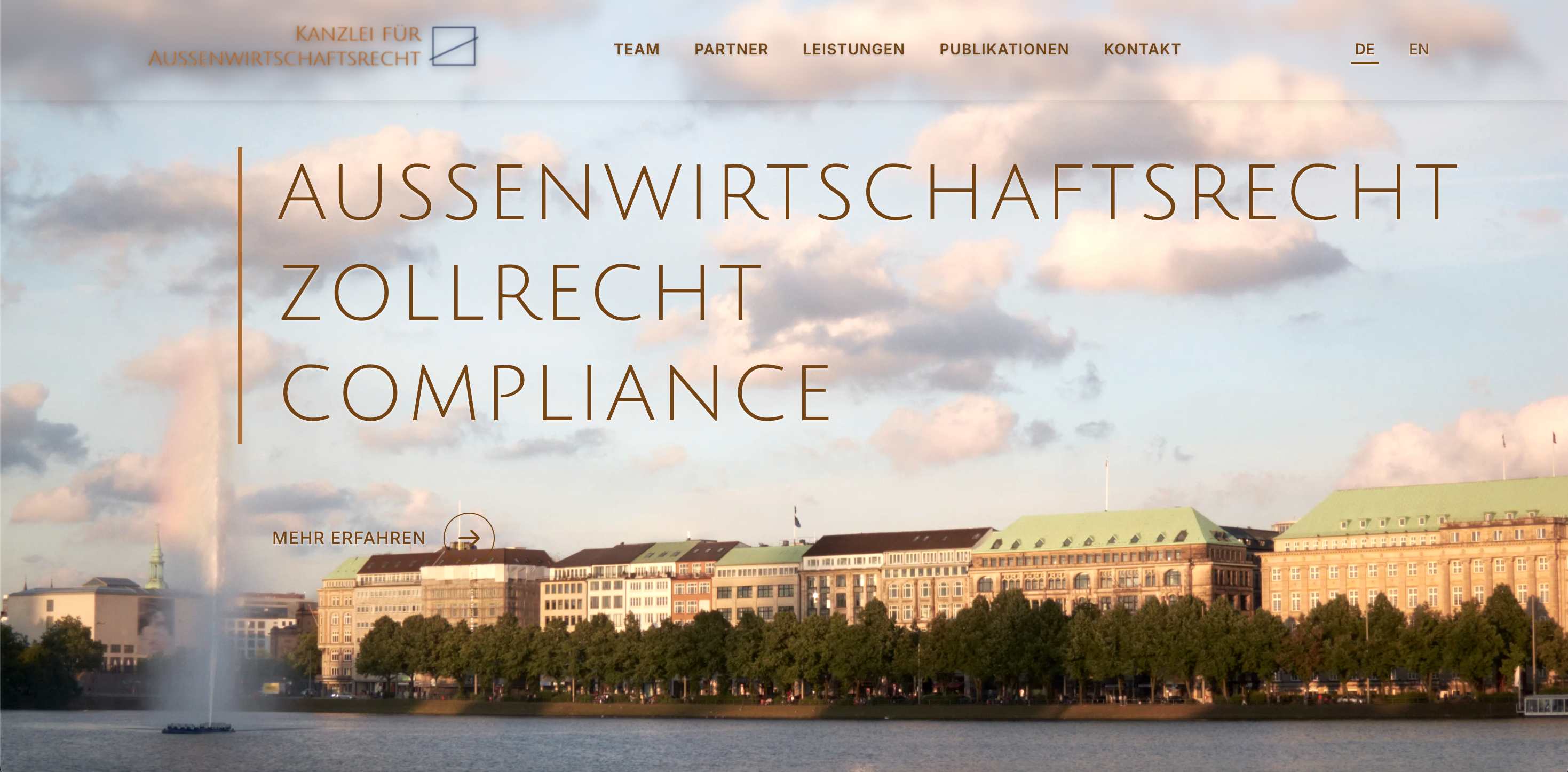 Aussenwirtschaftsrecht.eu Website